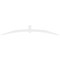 Ekena Millwork Archdale Architectural Grade PVC Gable Bracket, 96"W x 16"H x 2"D x 4"F, 4/12 Pitch GBP096X16X0204ARC00 - alternate 5